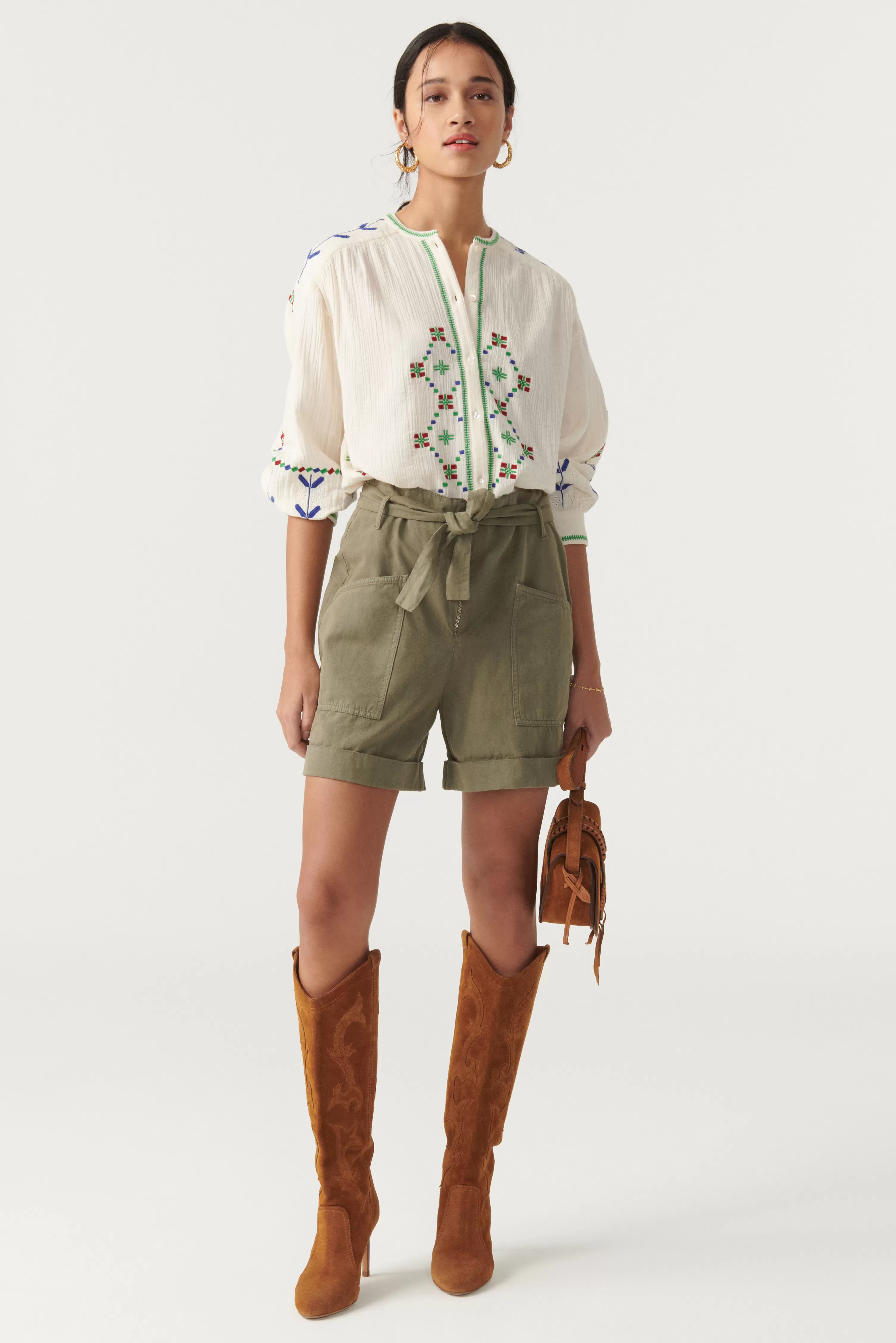 ba&sh Kisko-Shirt.